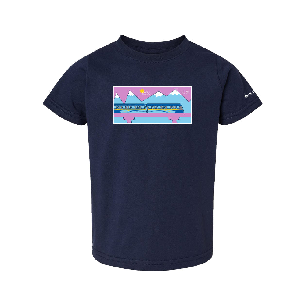 SkyTrain Illustration T-Shirt, Toddler