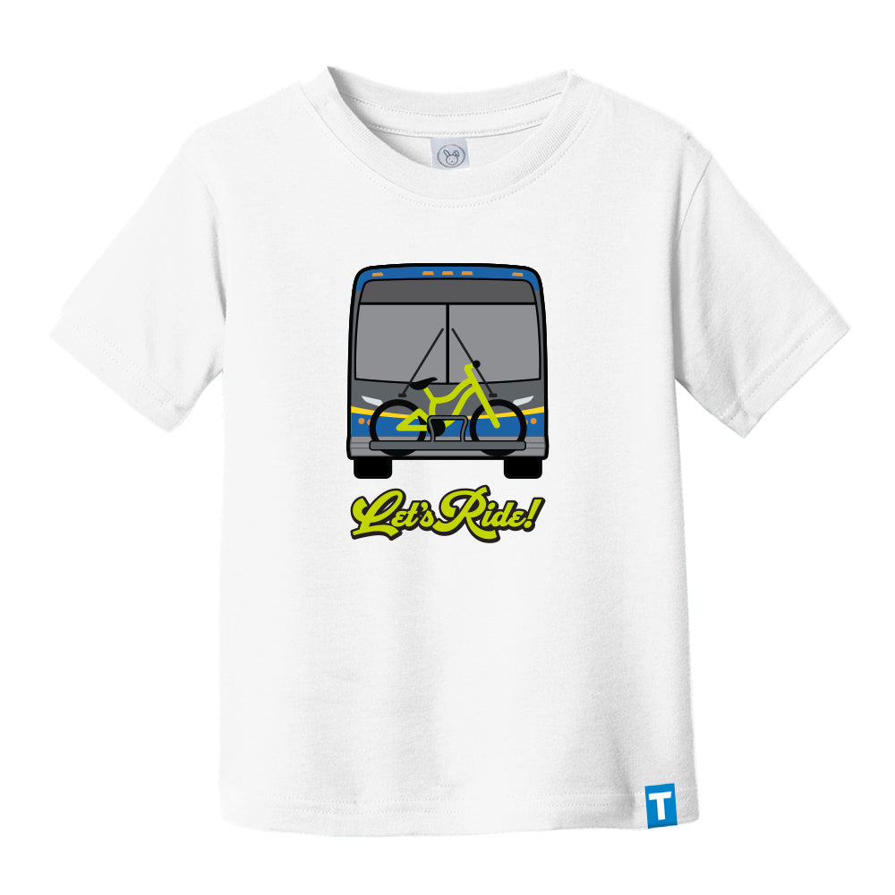 Bus Bike Toddler T-Shirt
