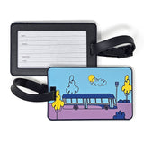 Vehicle Illustrations Luggage Tags