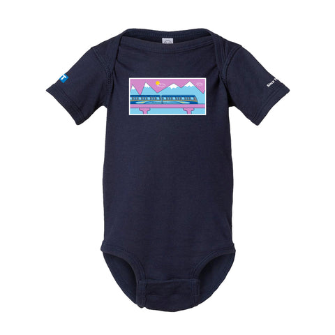 SkyTrain Illustration Onesie