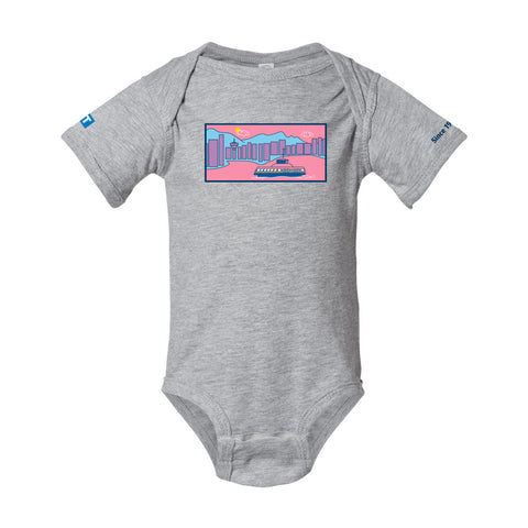 SeaBus Illustration Onesie