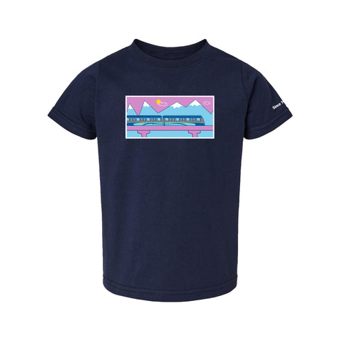 SkyTrain Illustration T-Shirt, Toddler