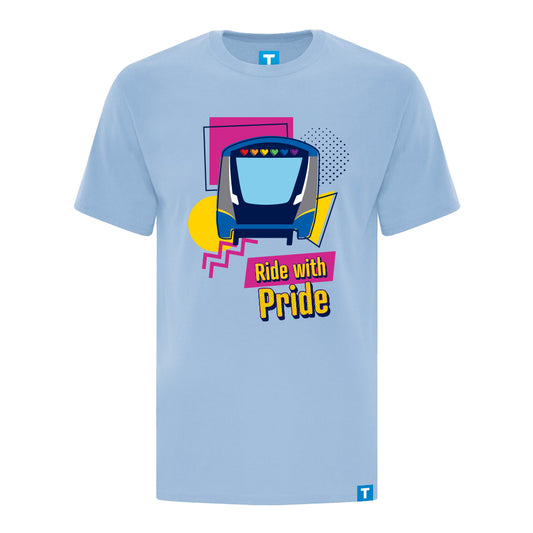 2026 Ride w Pride T-Shirt, SkyTrain