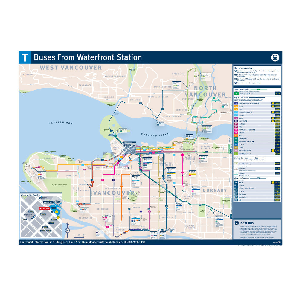 Buses from Transit Map