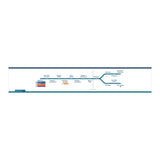 Canada Line In-Car Line Diagram, Large