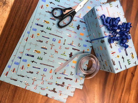 Vancouver Icon Wrapping Paper